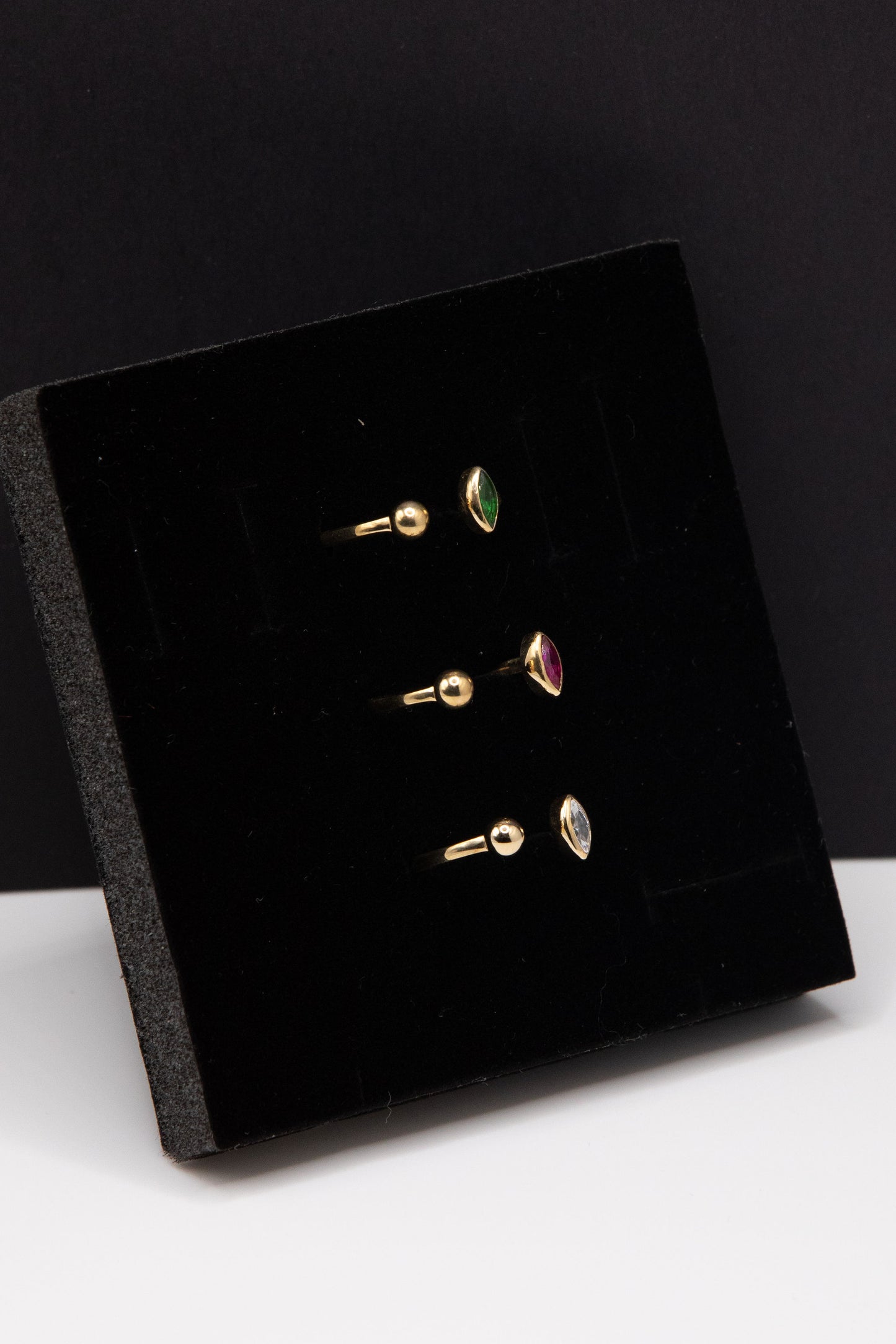 Adjustable birthstone Ring