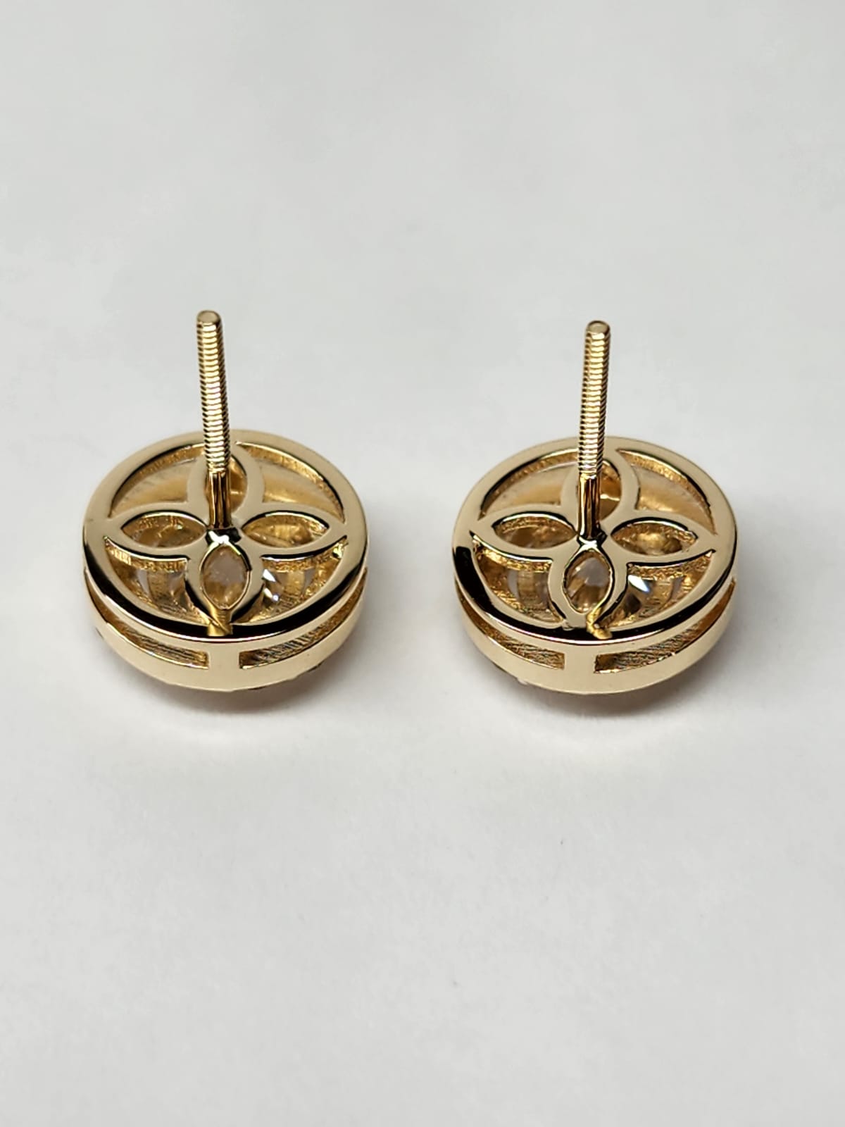 Studs Earrings -2.8 ct Lab Grown Diamonds