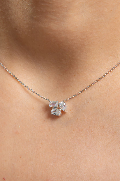 3 Stone Necklace