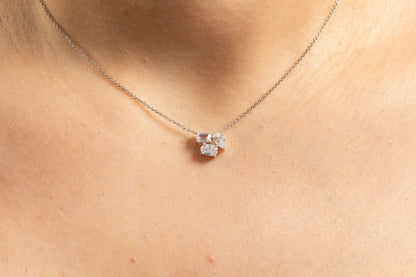 3 Stone Necklace
