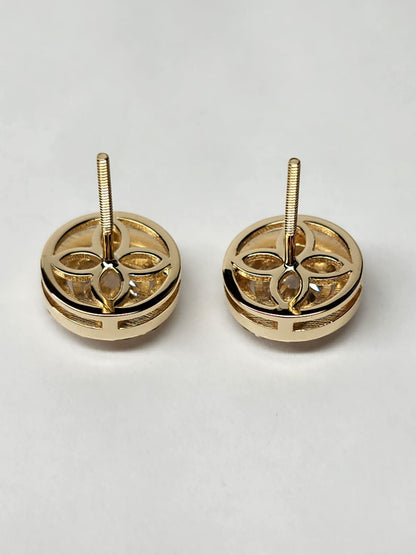 Studs Earrings -2.8 ct Lab Grown Diamonds