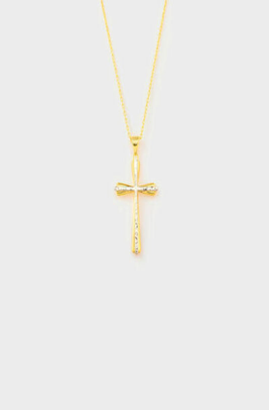 925 Sterling Silver Cross Pendant Necklace